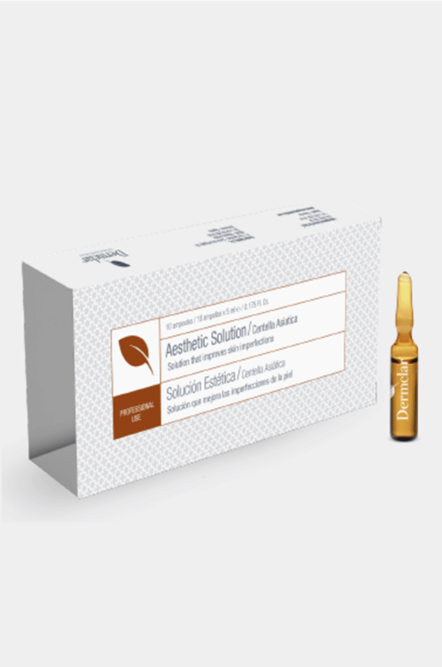 Solución Estética Centella Asiática (Mejora el tono de la Piel, reparador tisular)