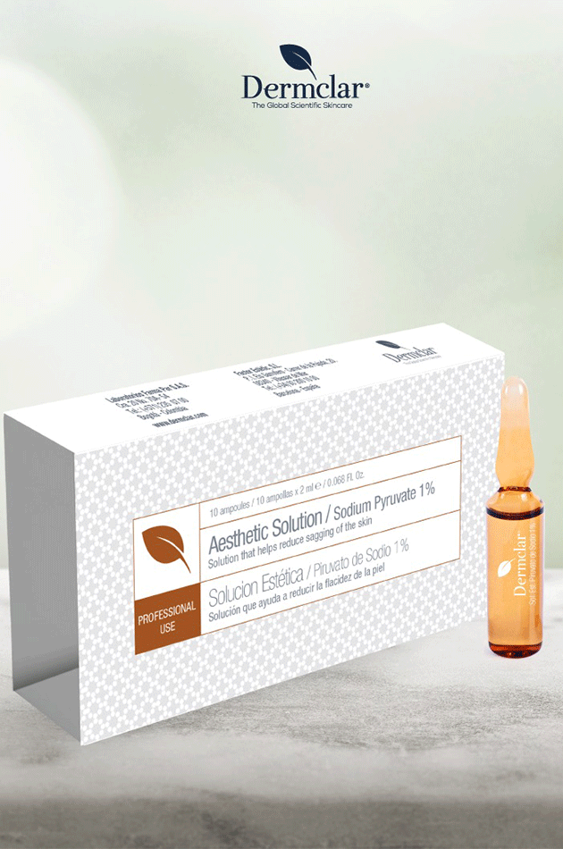 Solución Estética Piruvato de Sodio 1% (Reduce la Flacidez, Tensor)