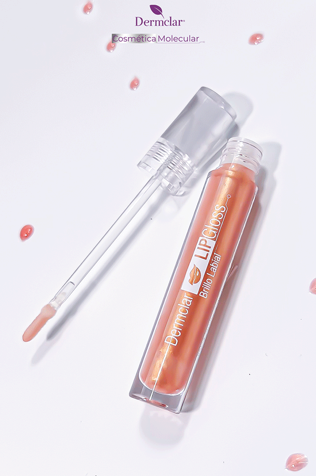 Dermclar LipGloss BrilloLabial (Acido Hialurónico Micronizado, Hidrata y Protege)